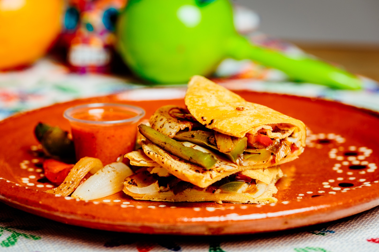 Vegetable Fajita Taco